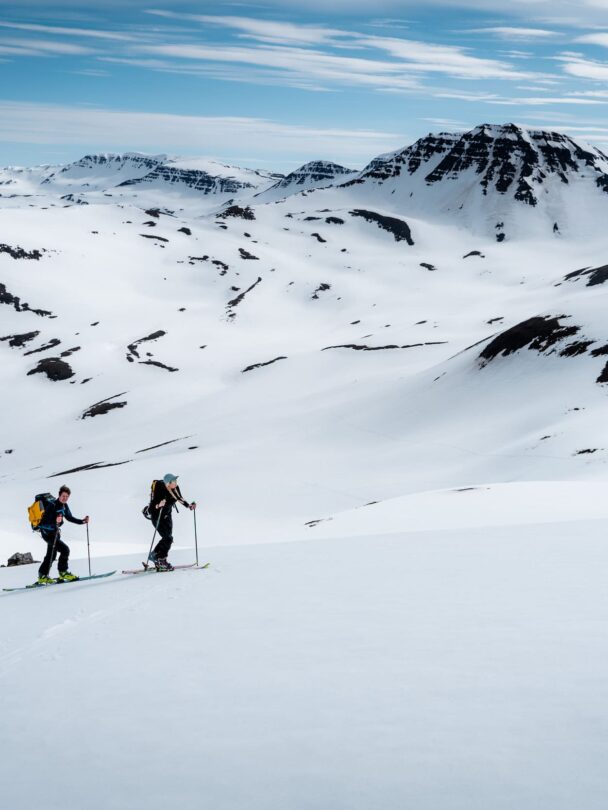 Iceland heli skiing adventure