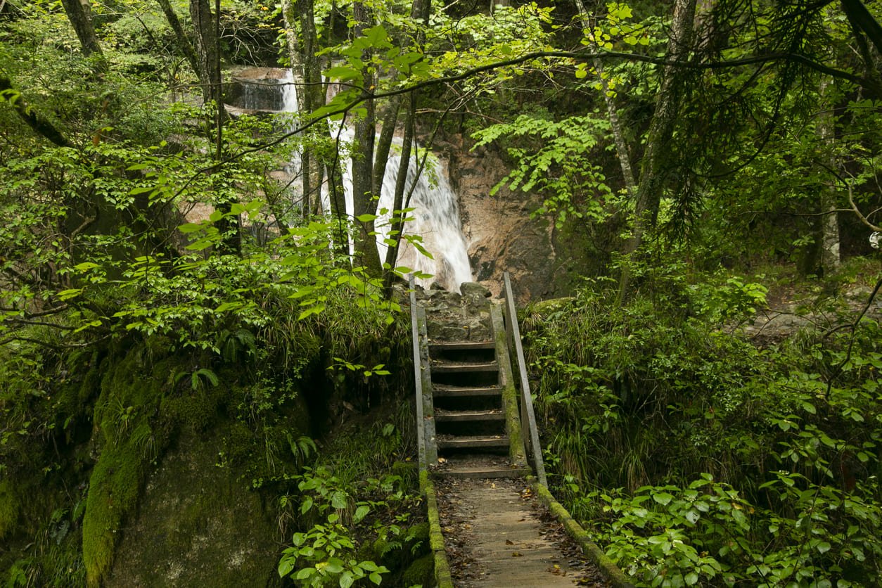 Waterfalls on the Nakasendo Trail