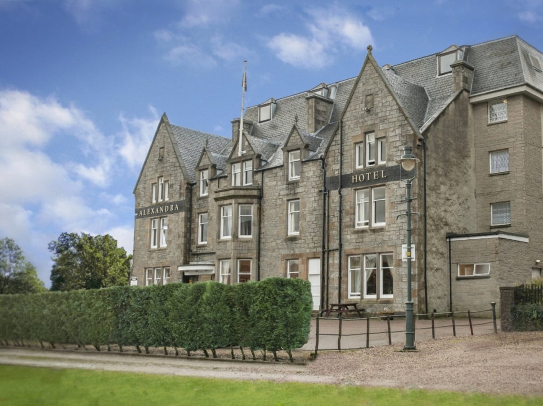 Alexandra Hotel in Fort William building