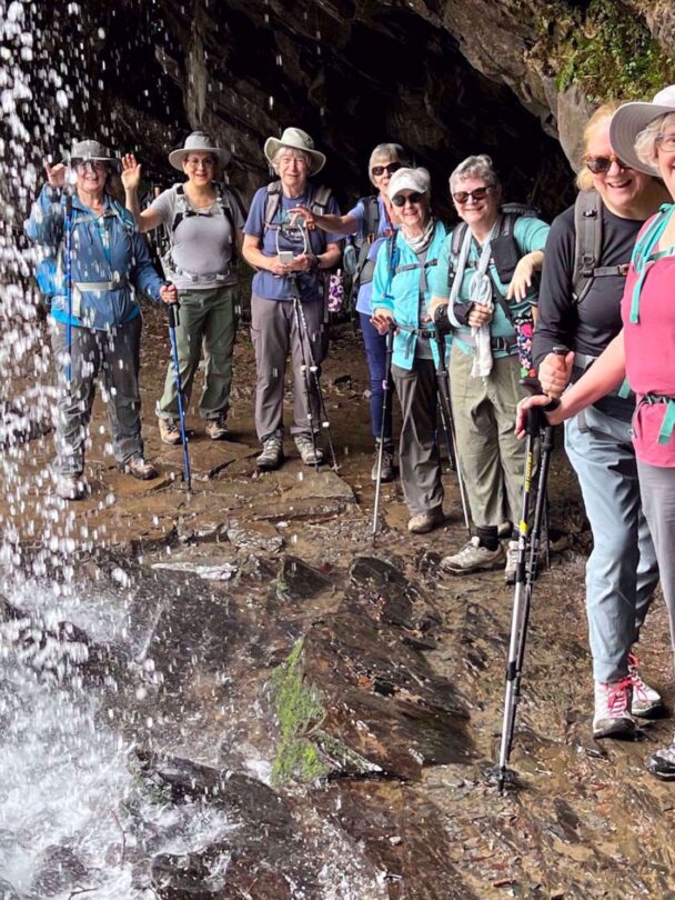 waterfall smokies women