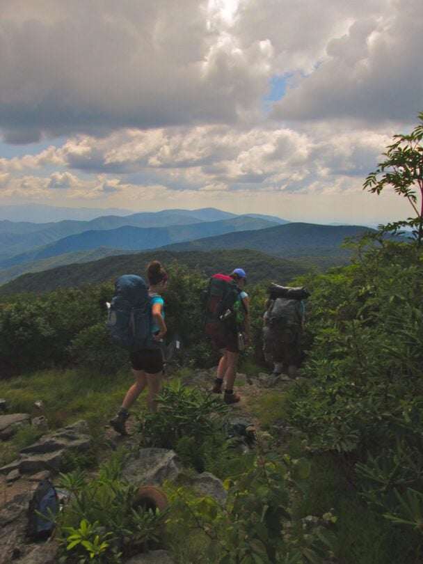 Appalachian trail backpacking kayak tour