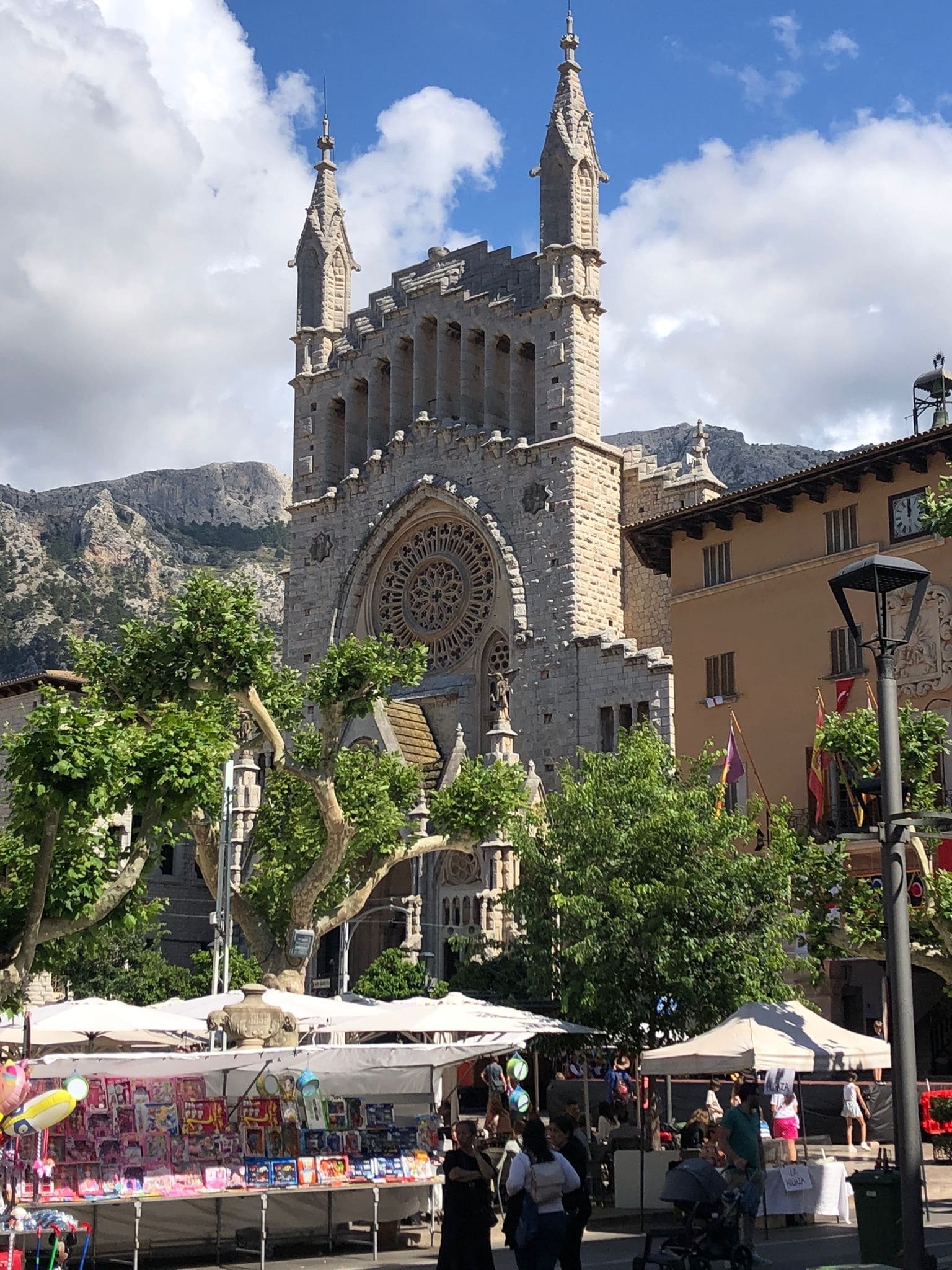 Beautiful church in Mallorca