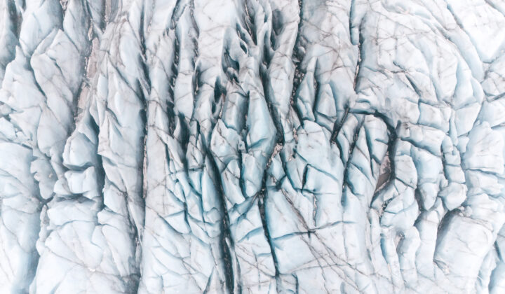 Big glacier in Iceland