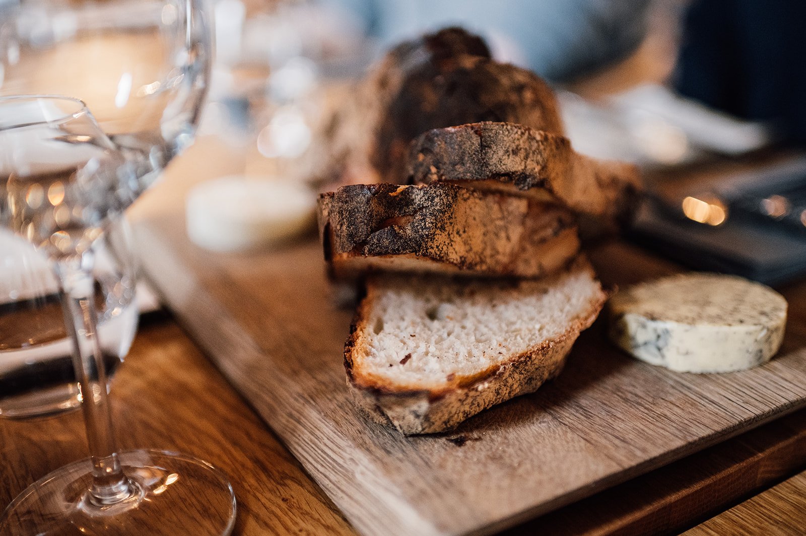 Bread, cheese, and a drink aboard the HMS Gassten