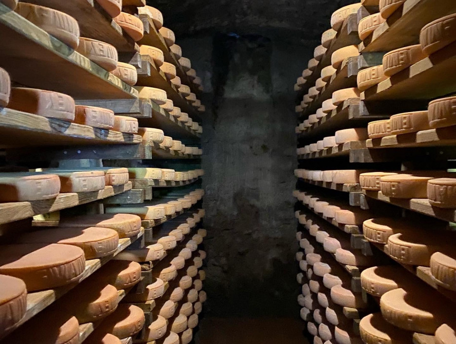 Cheese on the Tour du Mont Blanc