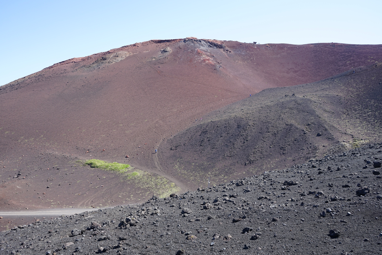 Eldfell volcanic soil