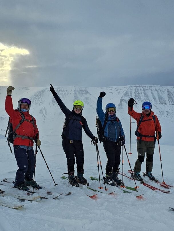 Backcountry Skiing Adventure in North Iceland: Ski to the Sea