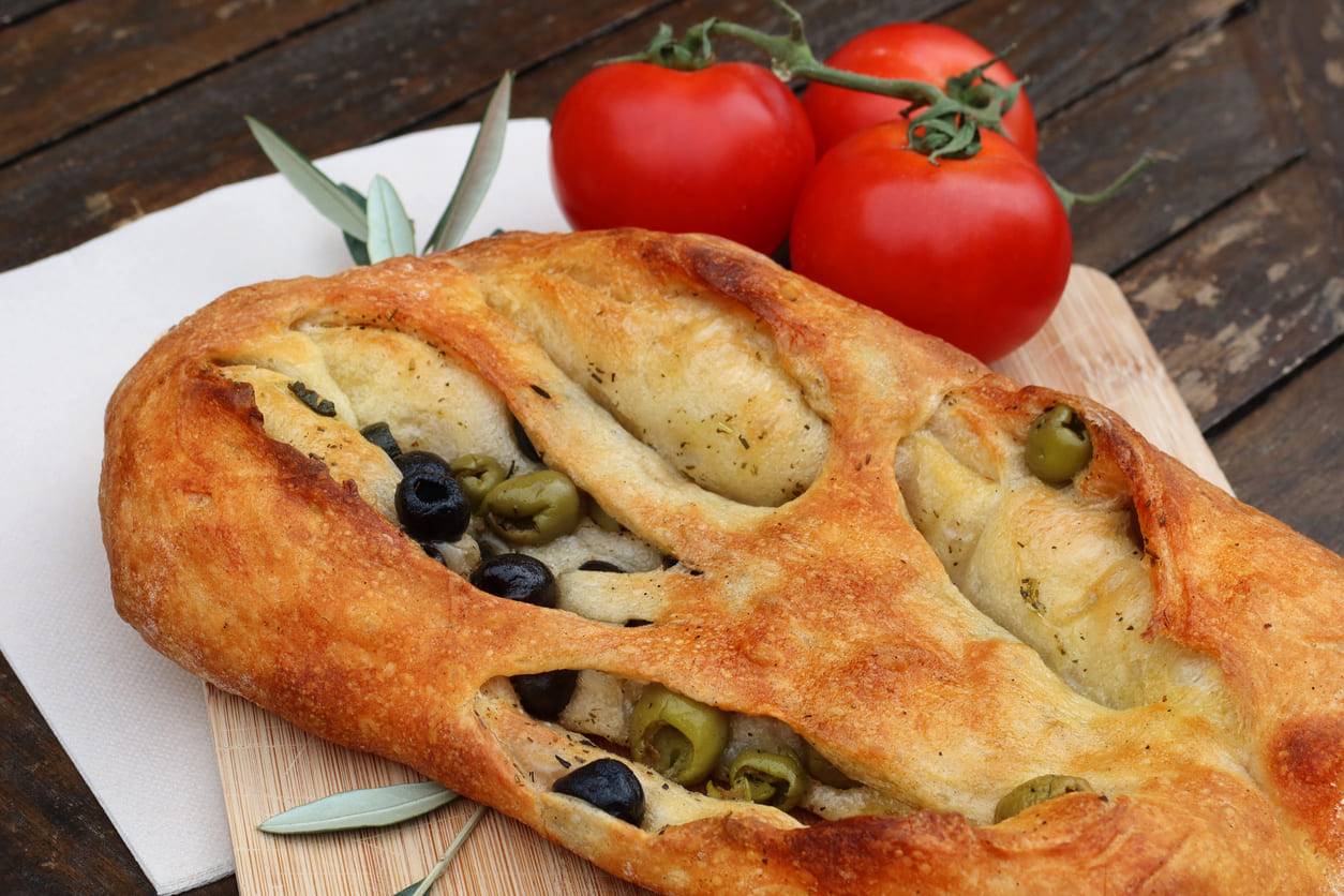 Fougasse flatbread