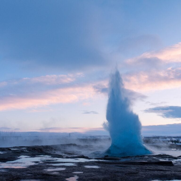 Geyser in Iceland