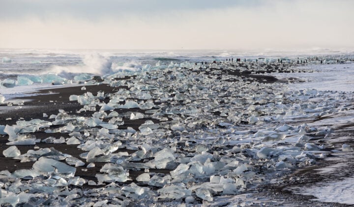 Glacier lagoon Jokulkarlson