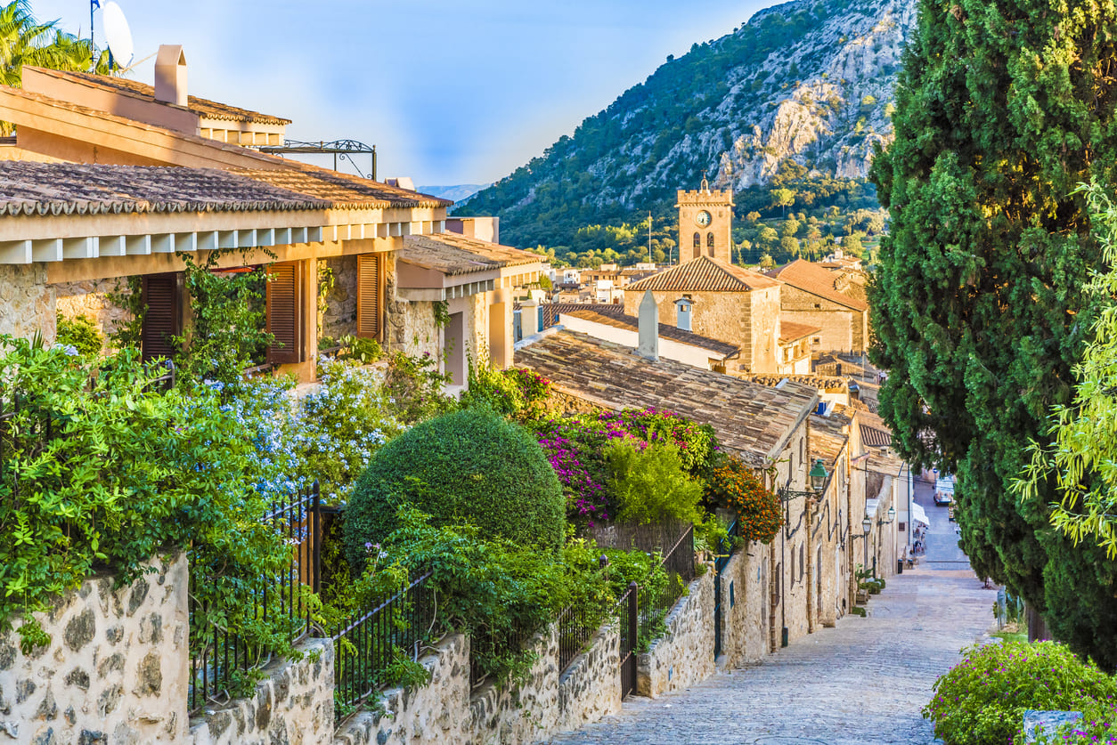 Gorgeous Pollenca village
