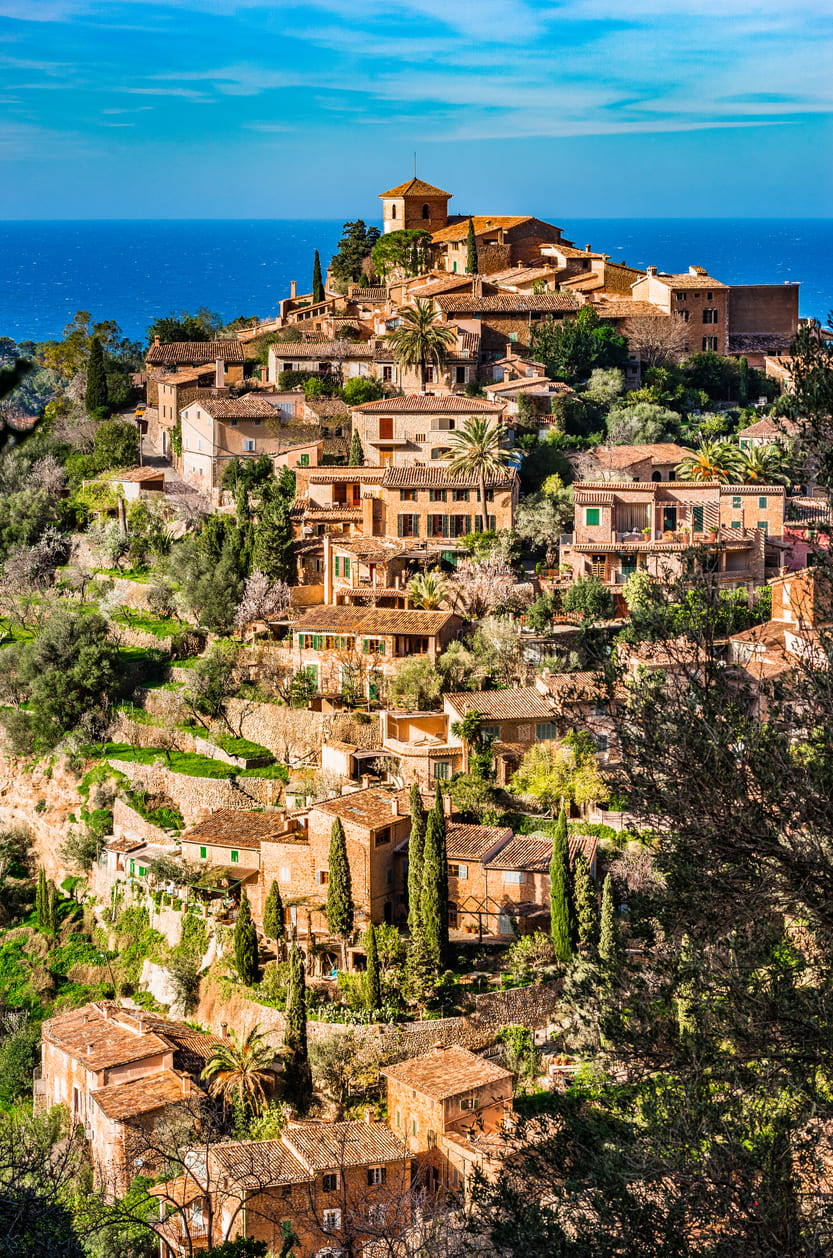 Gorgeous terraced Deia, Mallorca