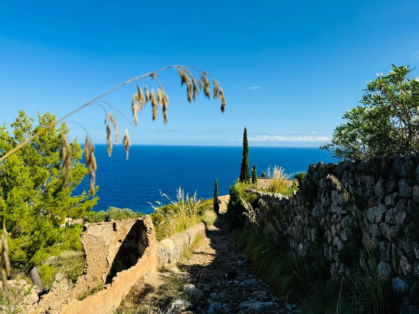 Gorgeous view of Mallorca waters