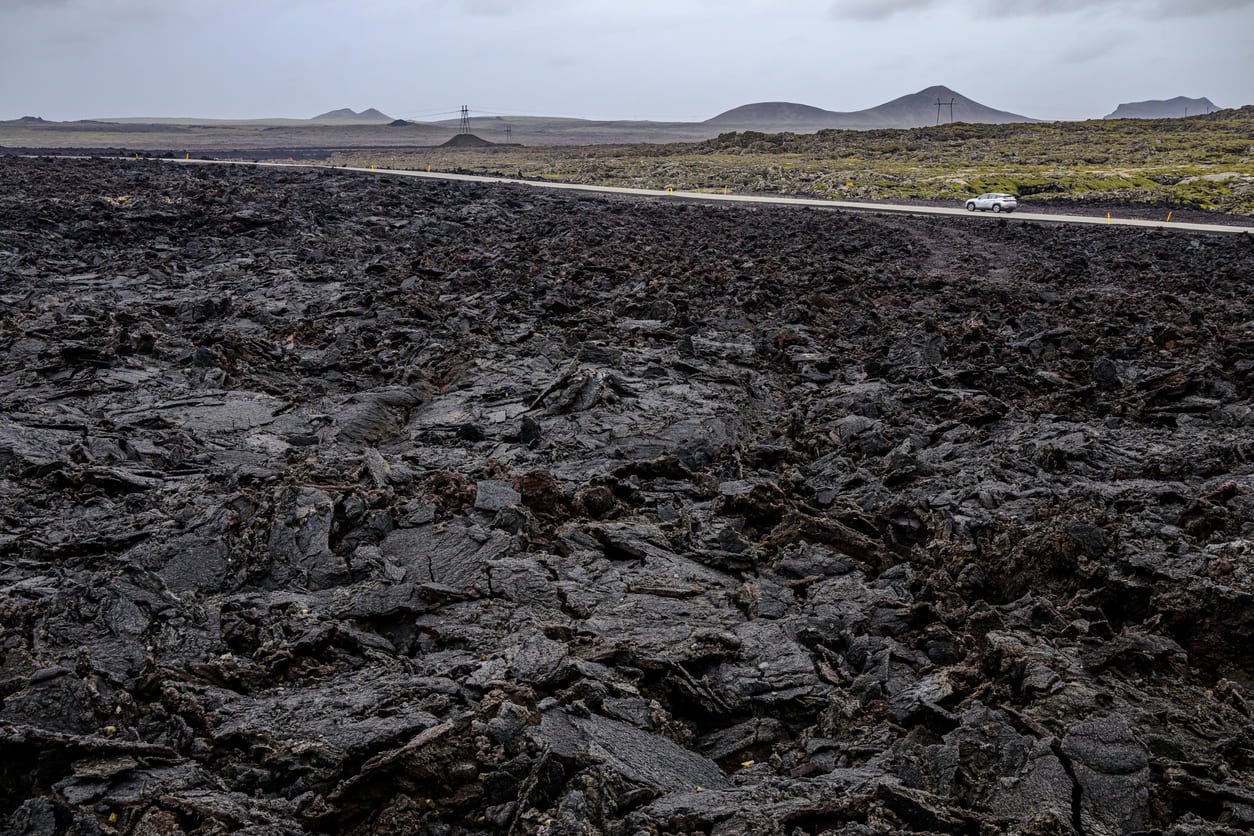 Grindavik cool lava