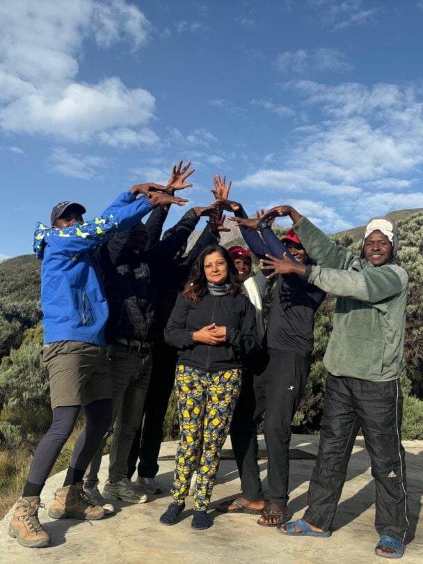 Mount Meru guided climb
