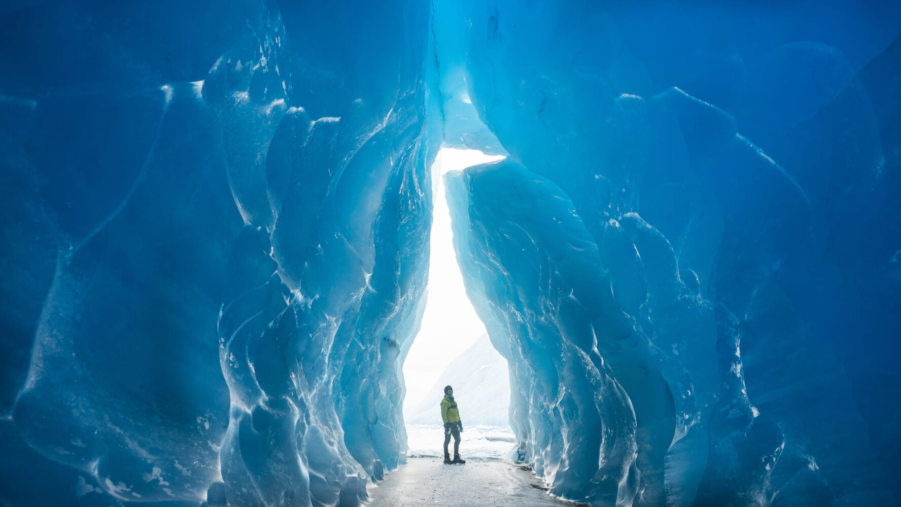 Ice cave in Iceland