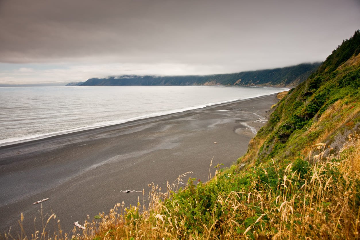 Lost Coast cloudy day