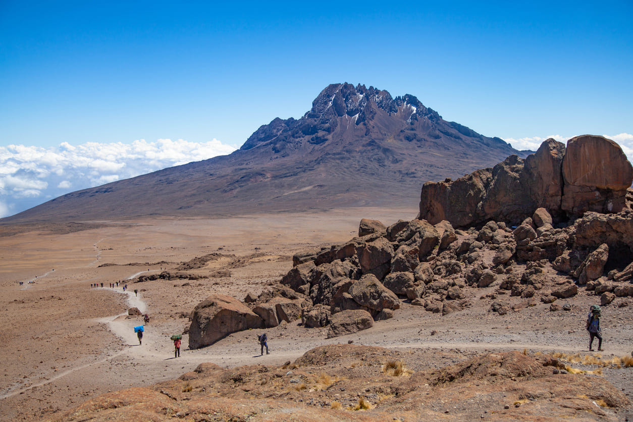 Mawenzi peak view