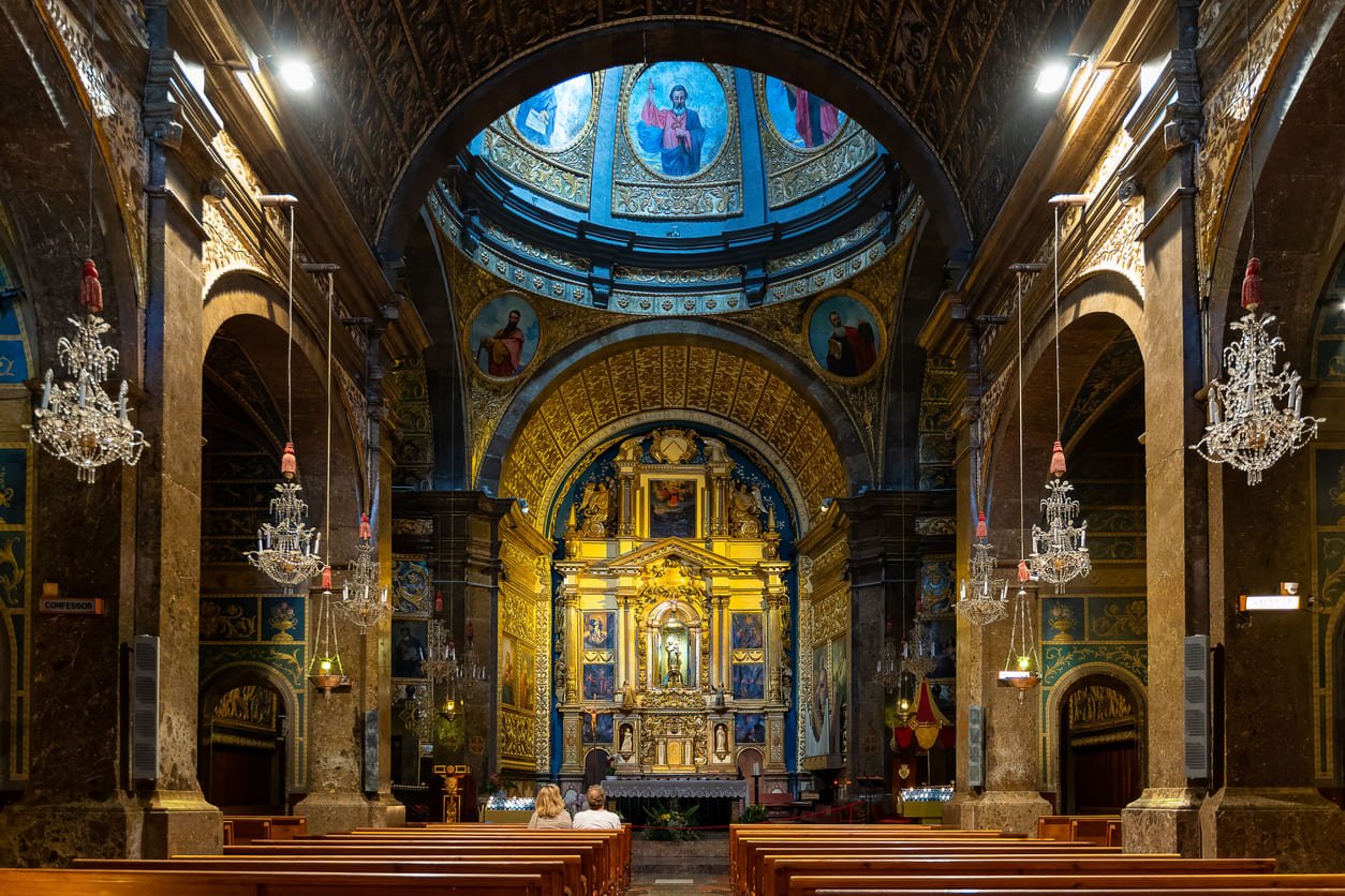 Monastery Lluc interior