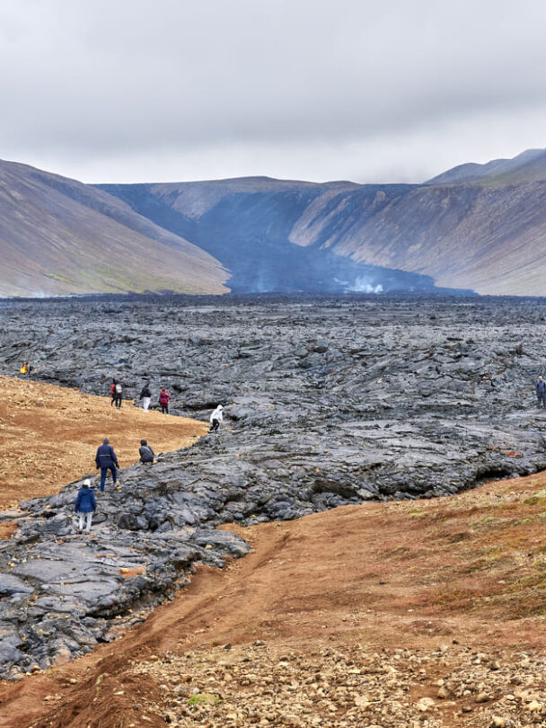 Half-day volcano tour in Iceland