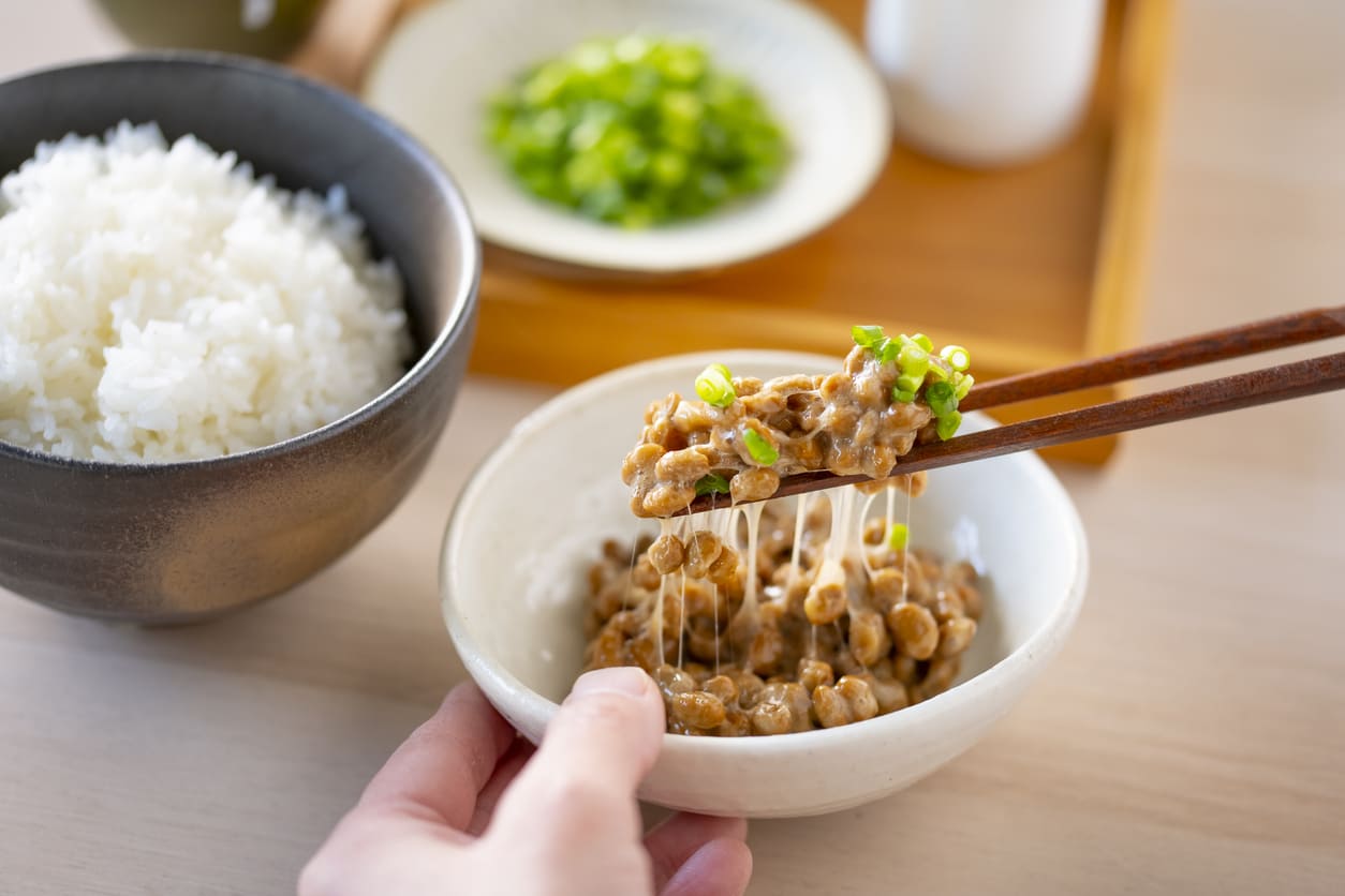 Natto soybeans