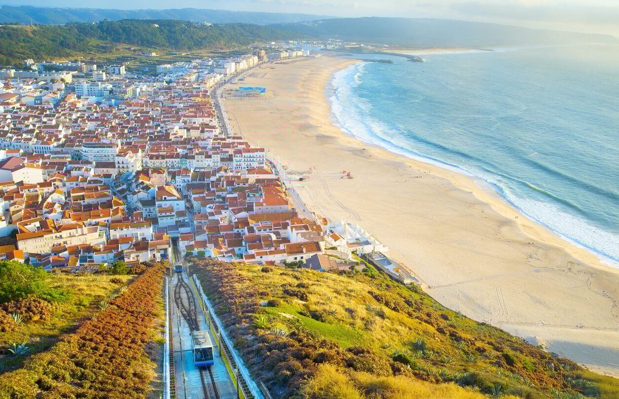 Nazare skyline