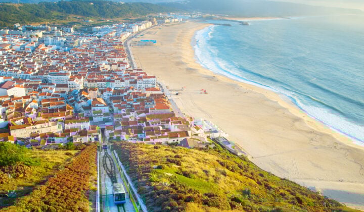 Nazare skyline