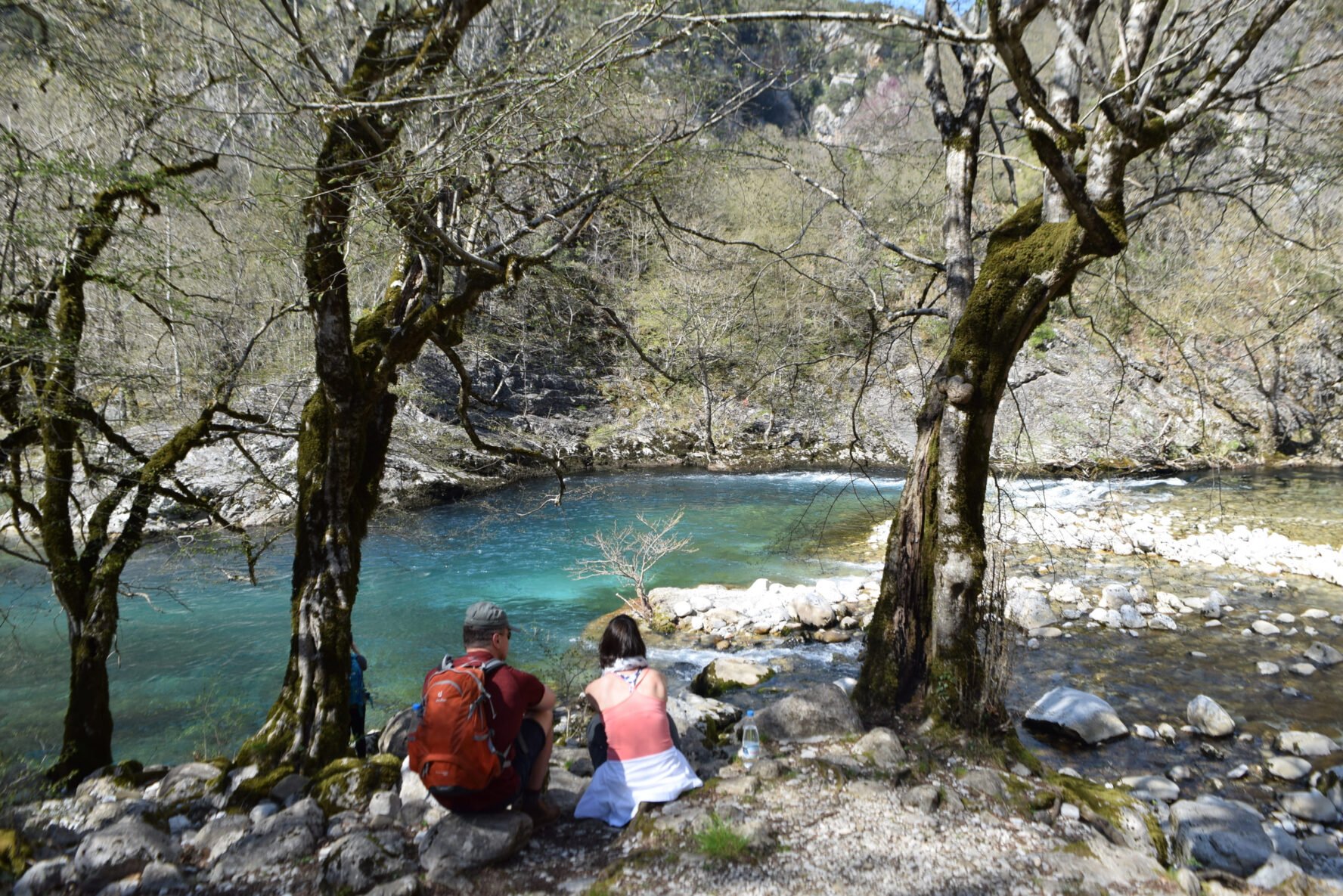 Resting near a river