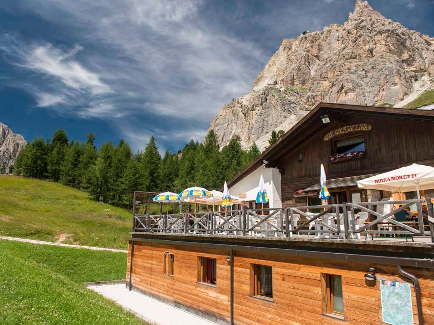 Rifugio Col Gallina in the Dolomites