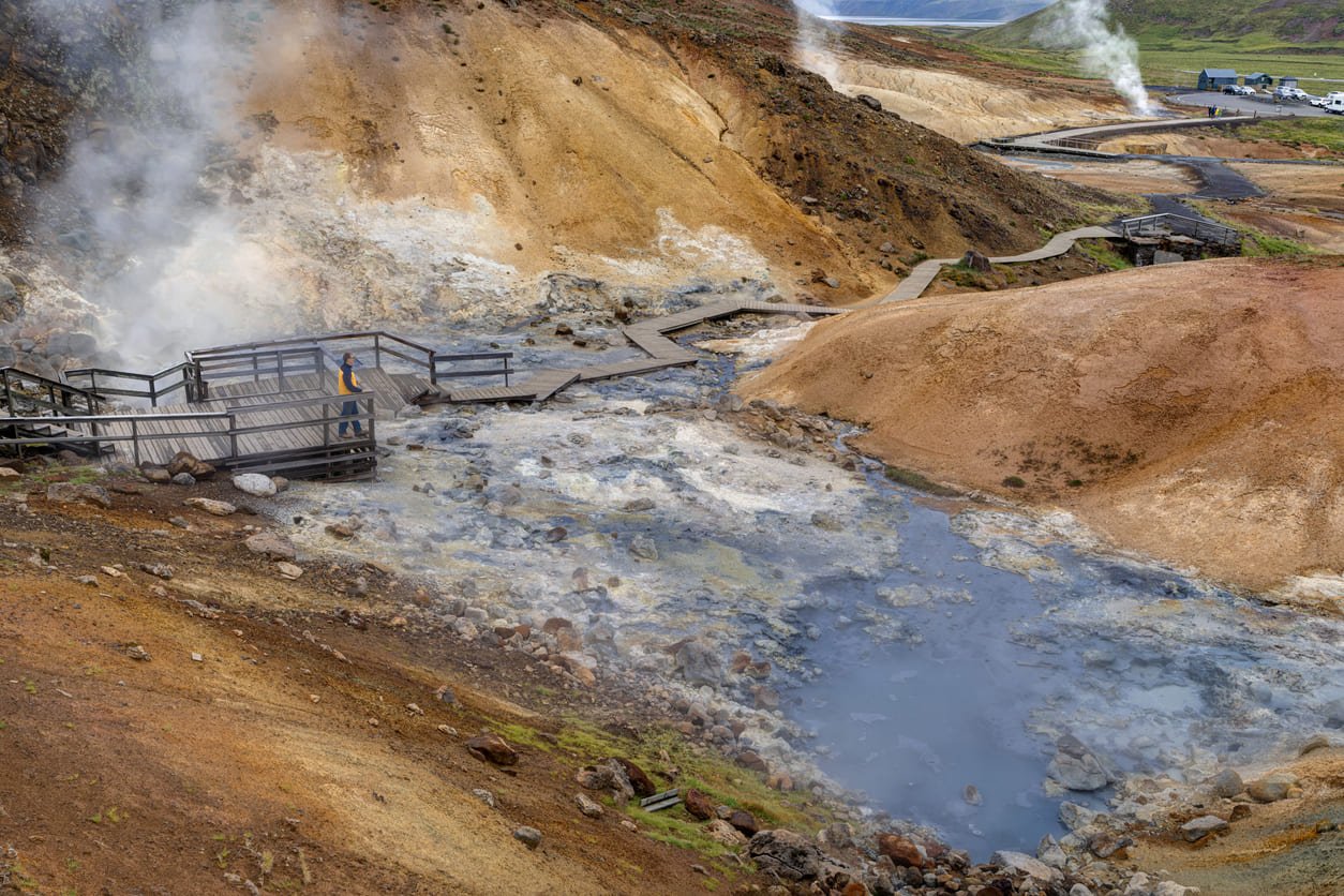 Seltun geothermal area