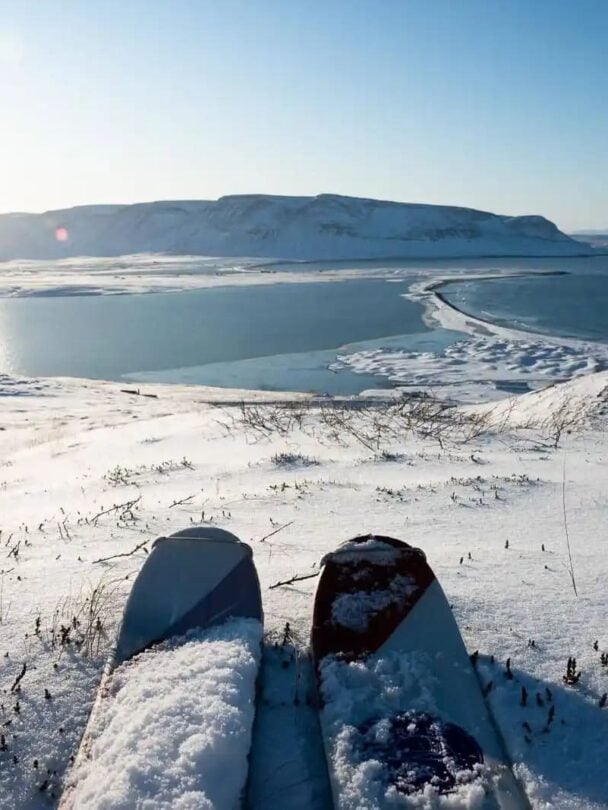 Backcountry Skiing Adventure in North Iceland: Ski to the Sea