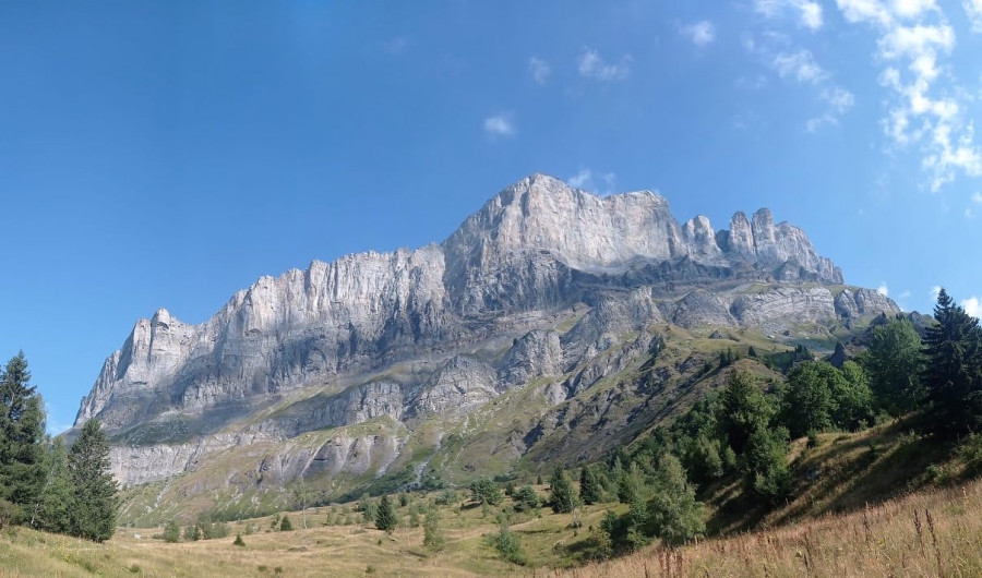 Stunning views on the Chamonix trail running camp