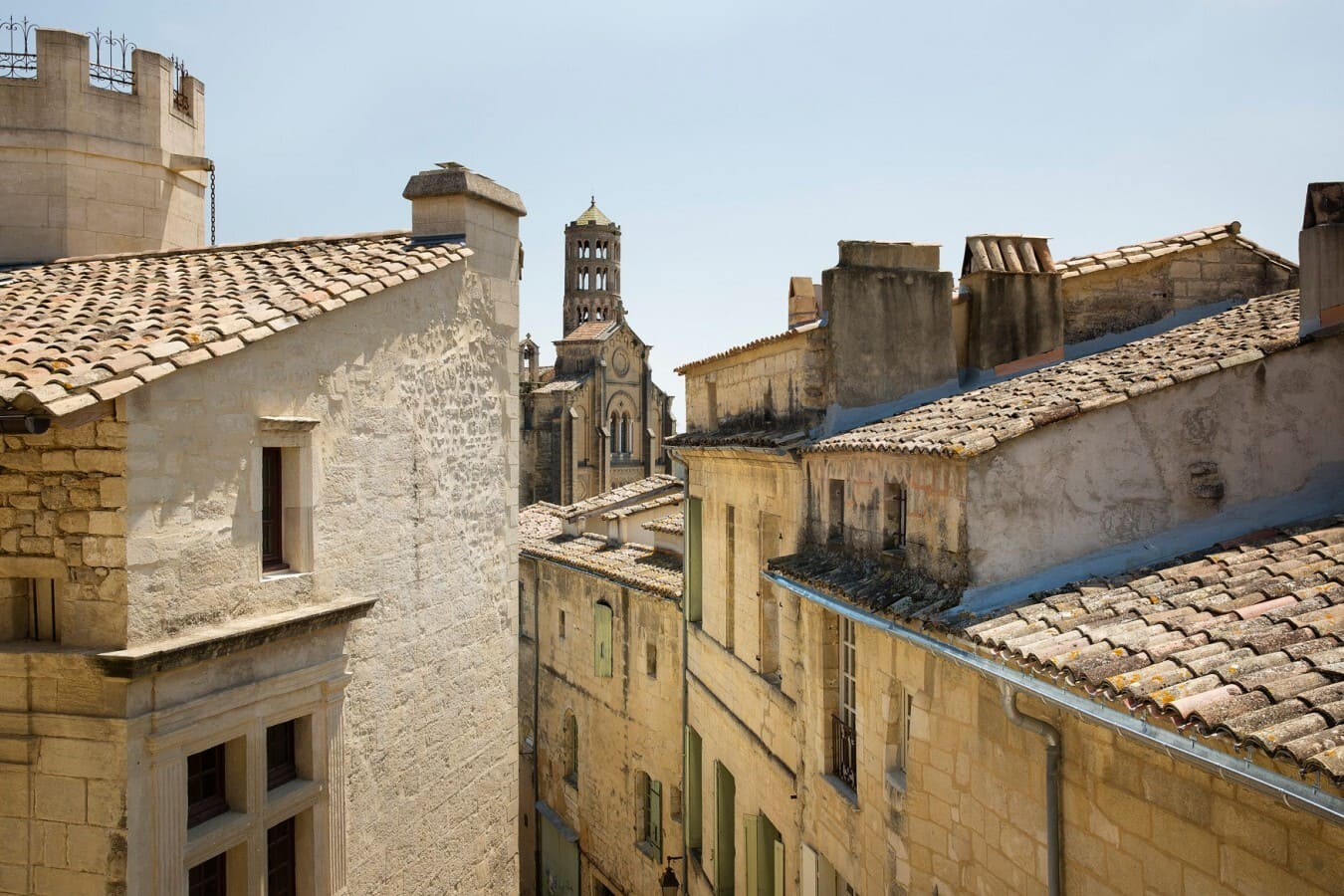 Uzes town