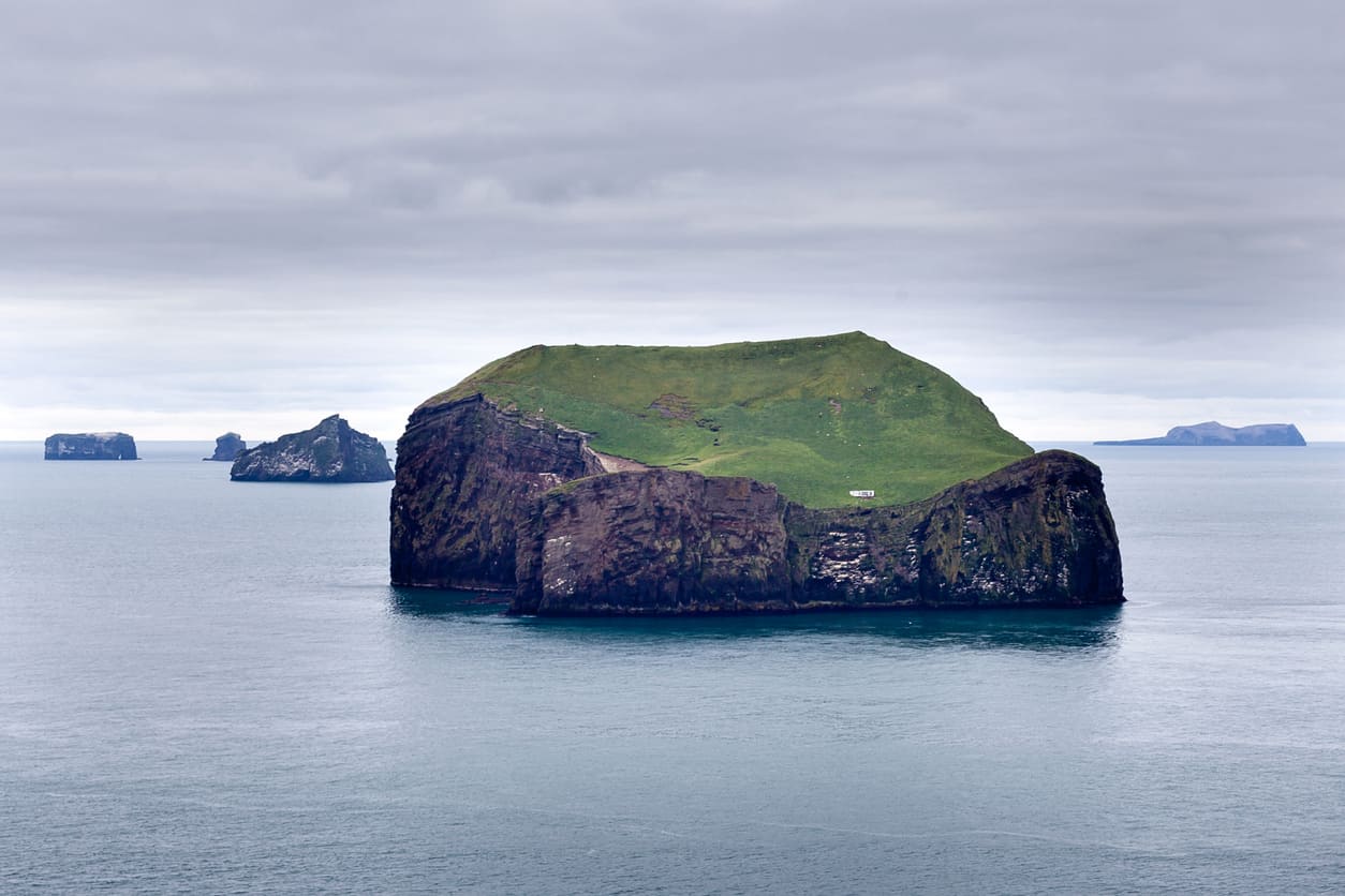 Westman islands southern tip