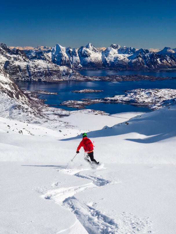 Bodo ski tour, Lofoten sail