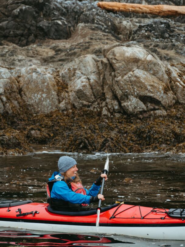 Kayaking Broken Group islands 5 day