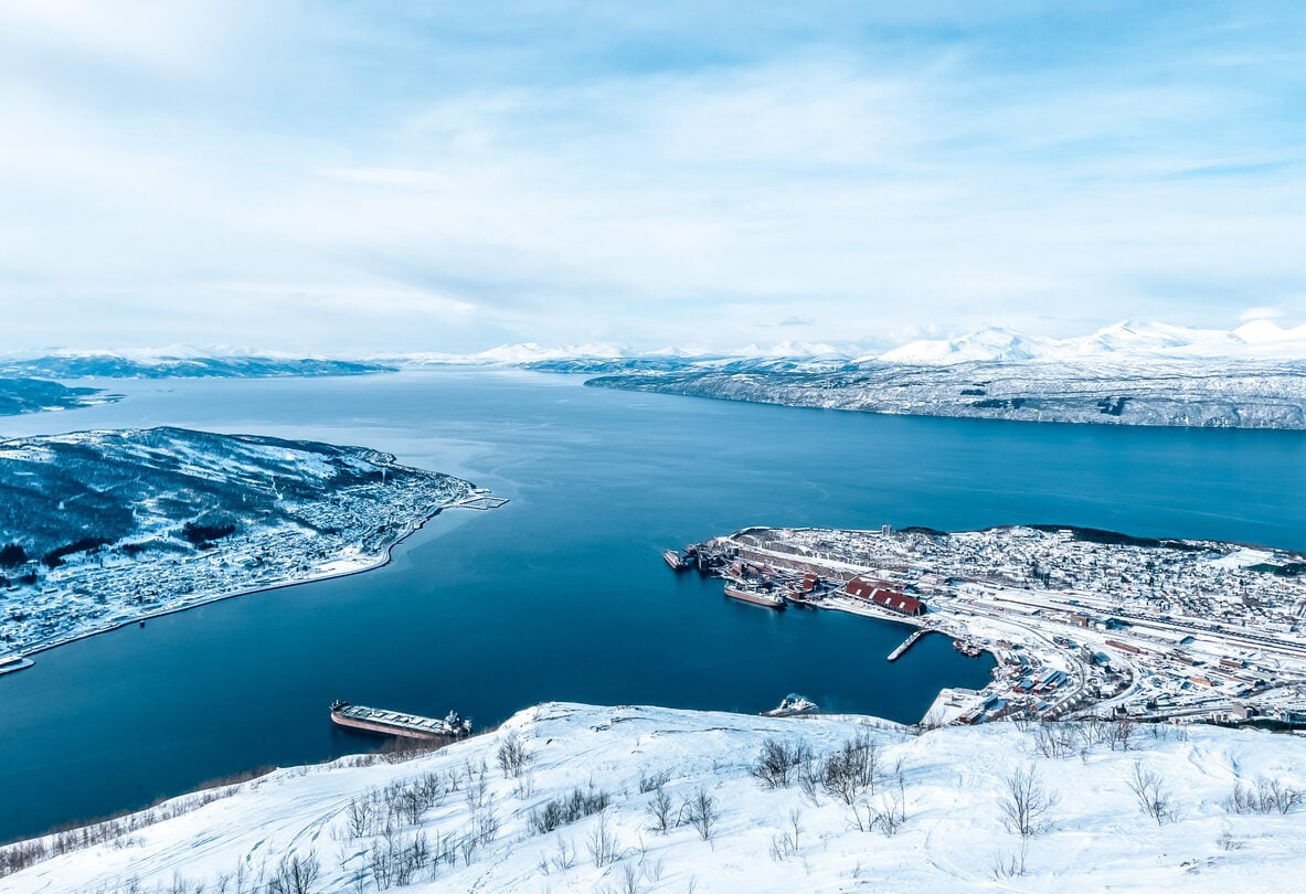 Narvik aerial view