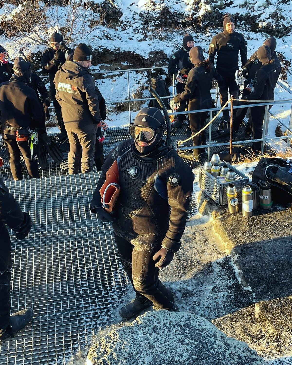 Silfra fissure snorkeling