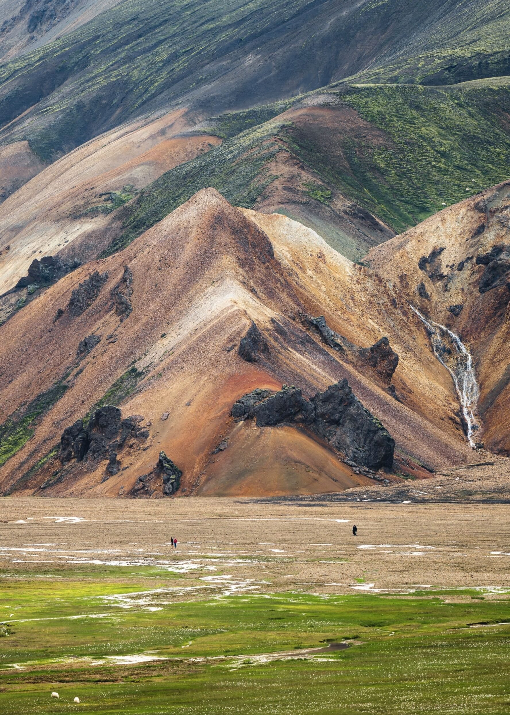 Vibrant and colorful Landmannalaugar
