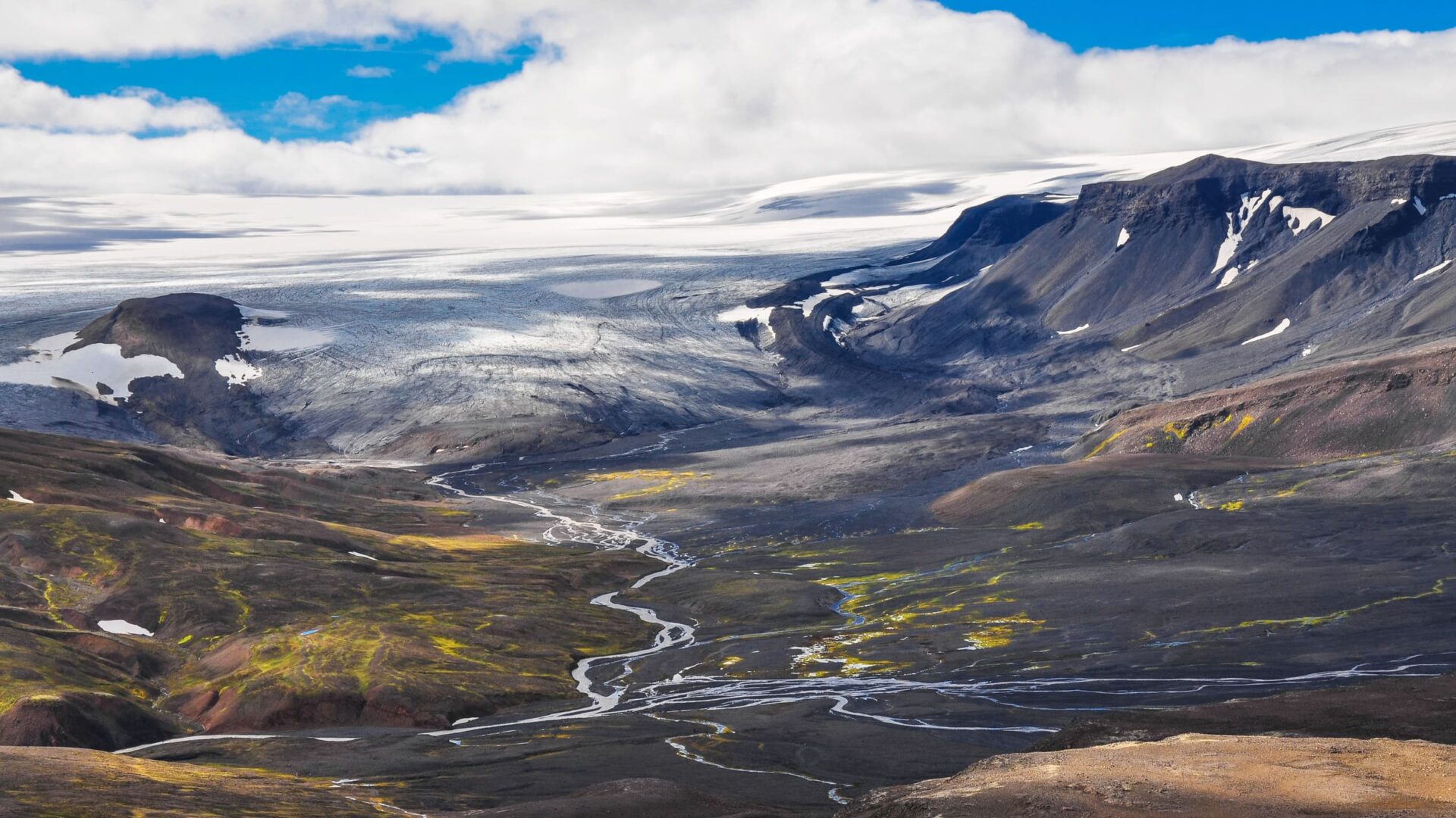Ancient trails and panorama view