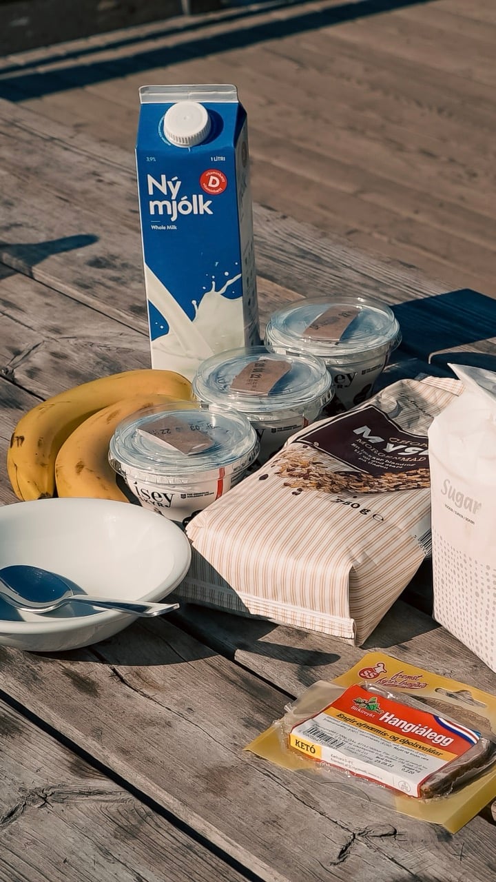 Breakfast in Iceland