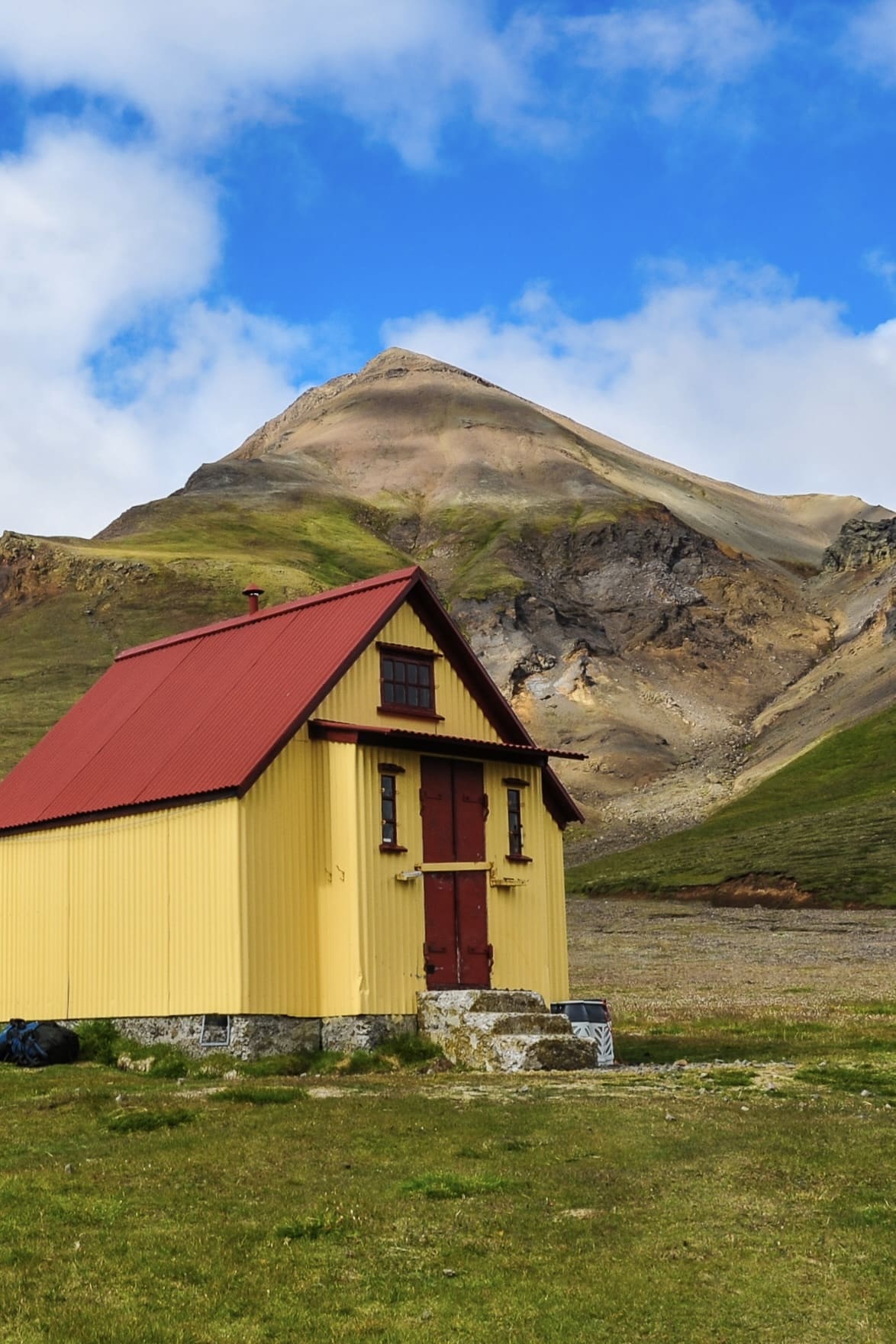 Cute hut in Iceland