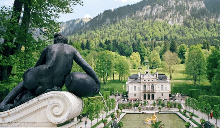Gorgeous Linderhof castle
