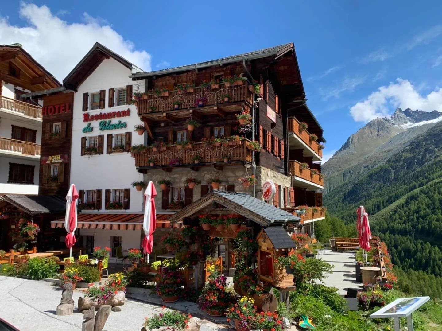 Hotel Glacier Arolla exterior