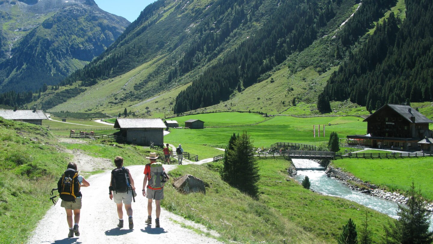 Krimmler hiking