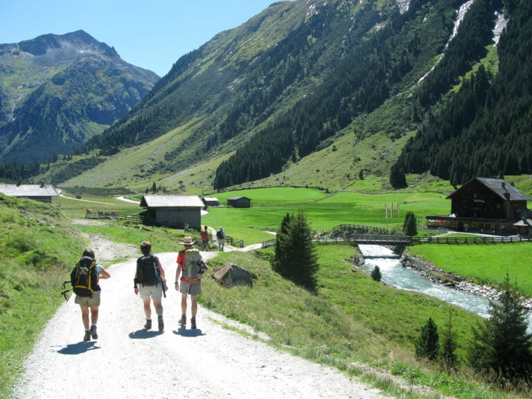 Krimmler hiking