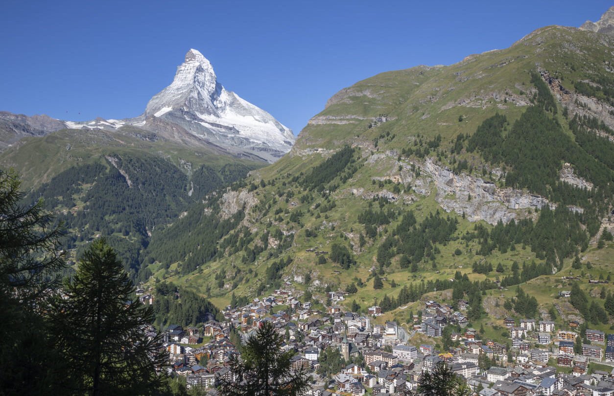 Matterhorn view hiking