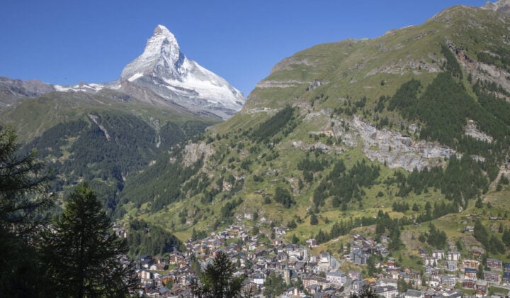 Matterhorn view hiking
