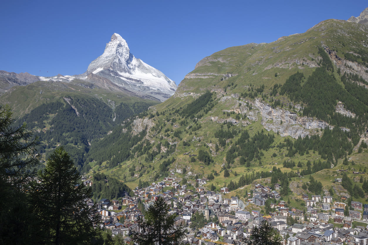 Matterhorn view hiking