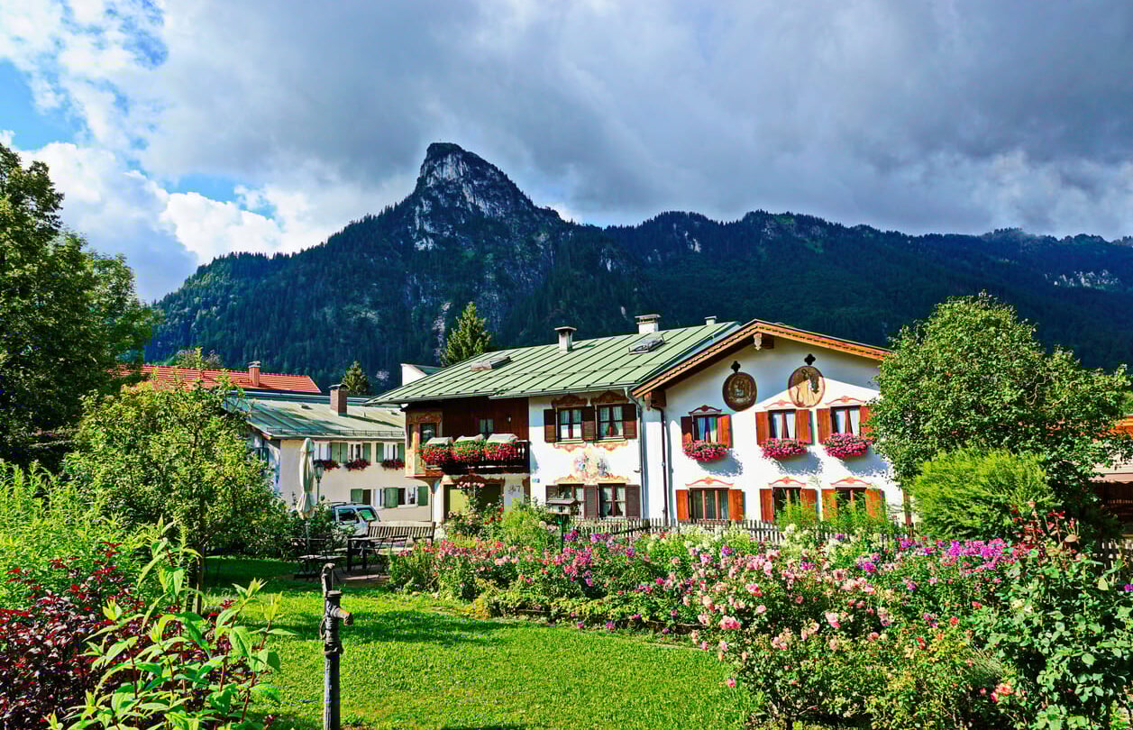 Oberammergau cute town